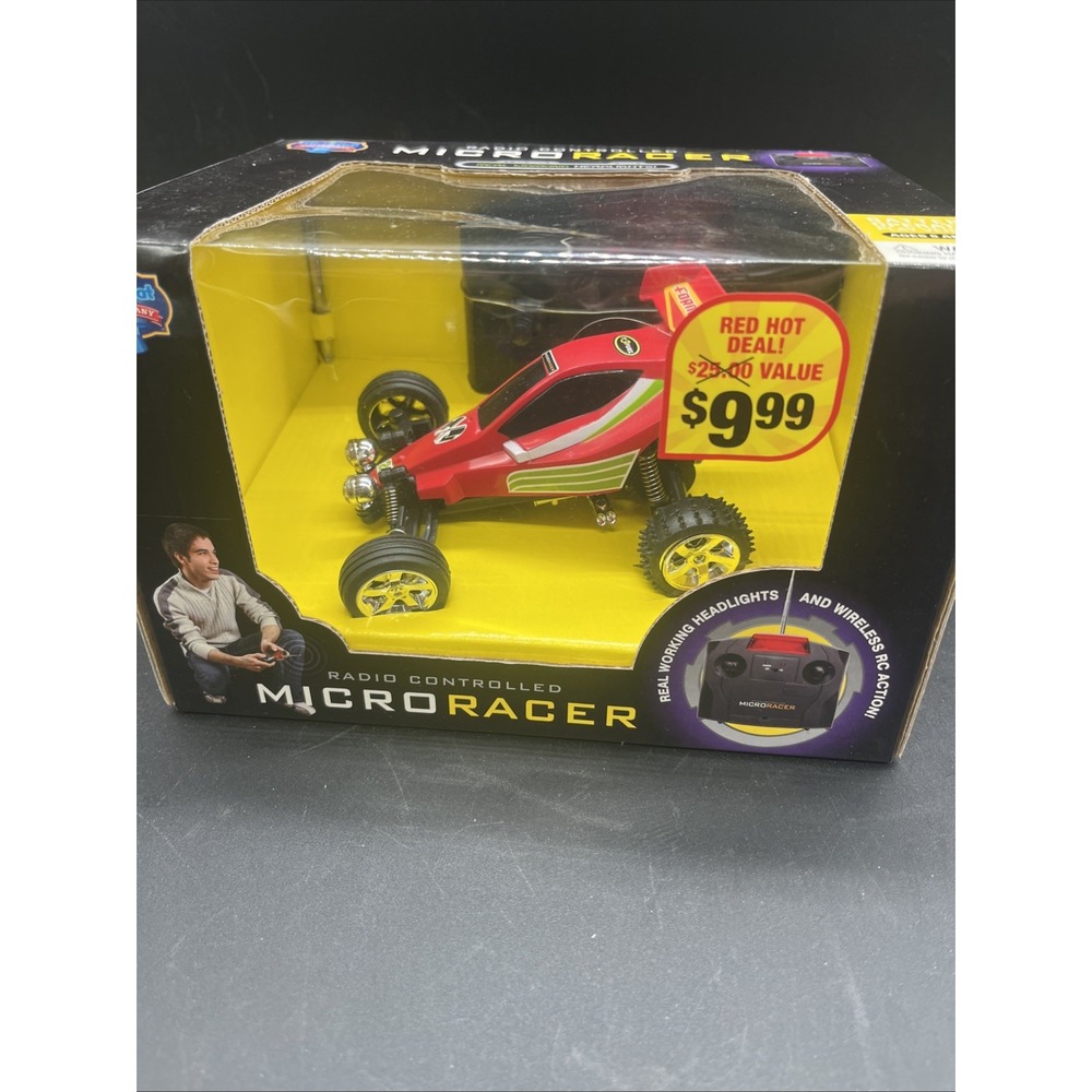 New Blue Hat RC Micro Racer Formula-Fire Red Off-Road Buggy Toy Car Wireless